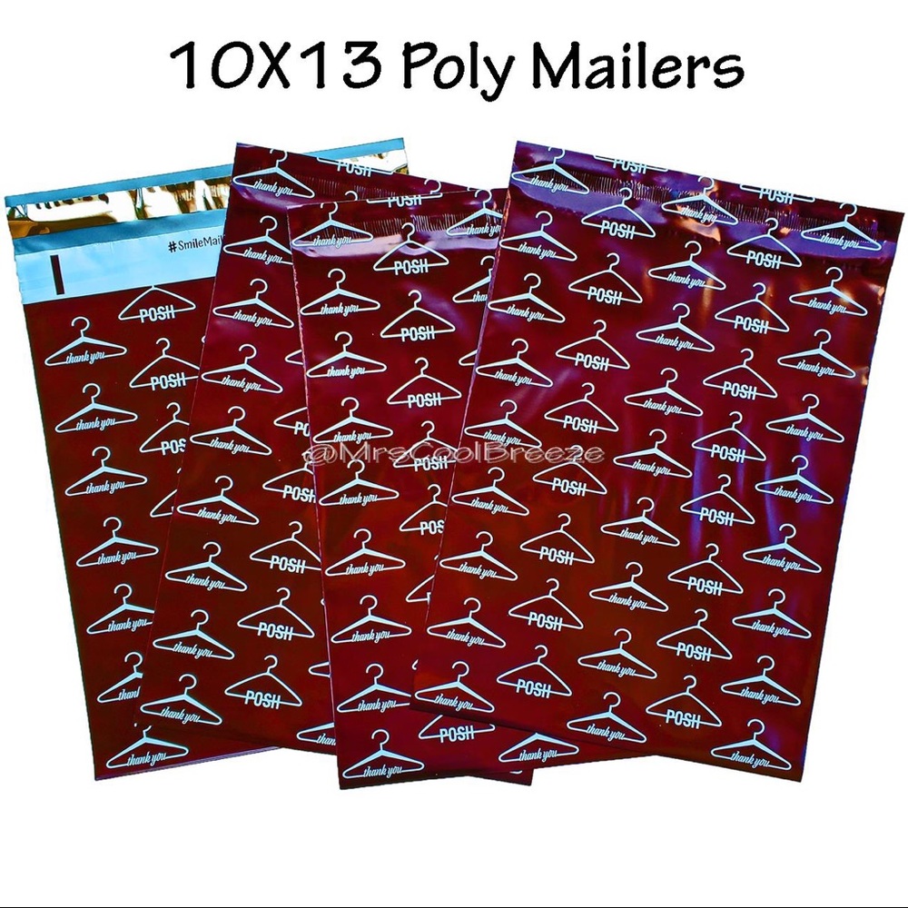 100 - 10X13 Posh Hanger Designer Poly Mailers